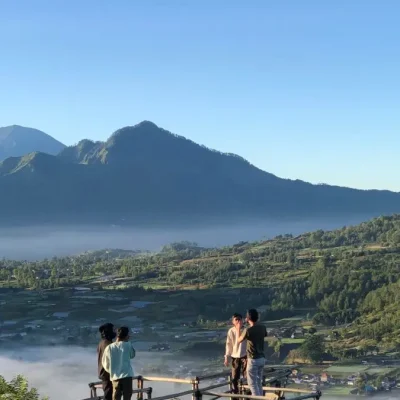 View gunung abang